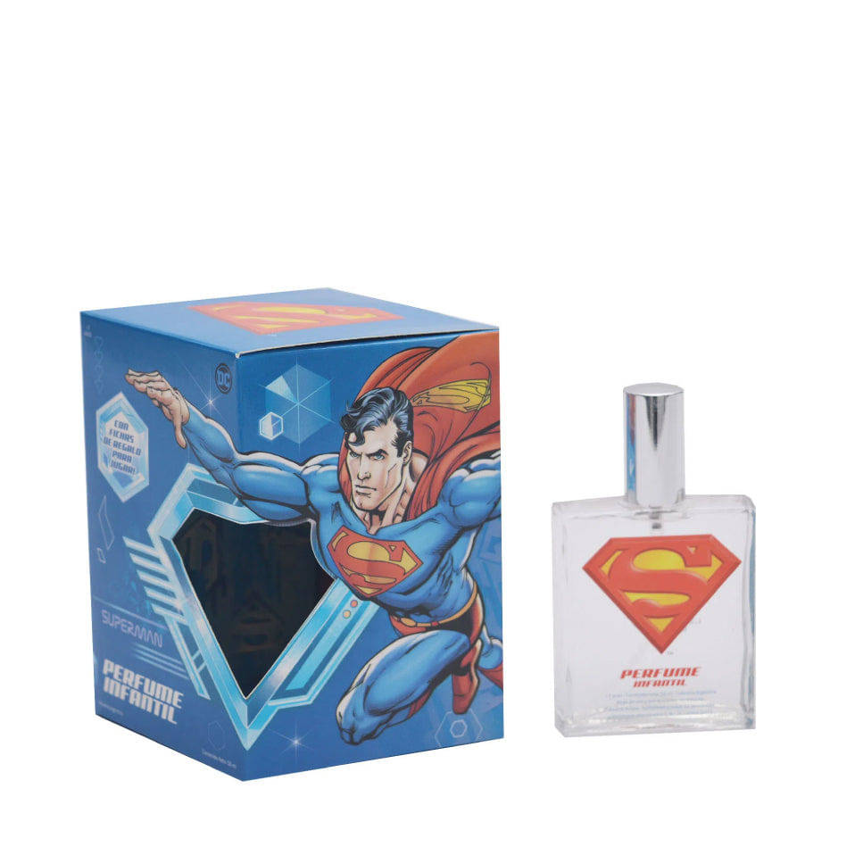 Colônia Perfume Superman 25ml Infantil Menino Envio Imediato - AliExpress