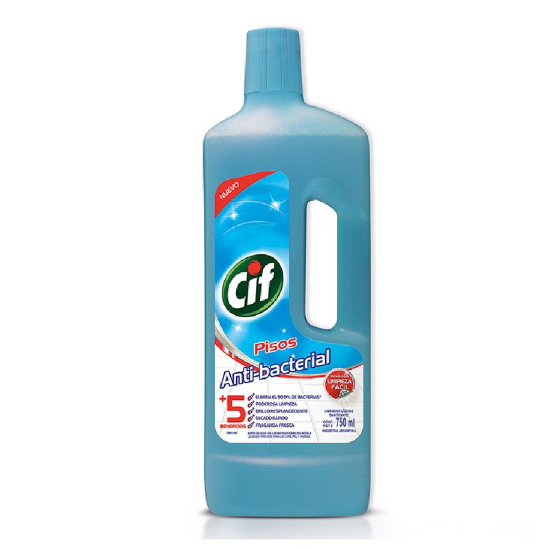 LIMPIADORDEPISOSANTIBACTERIAL2EN1CIF750ML