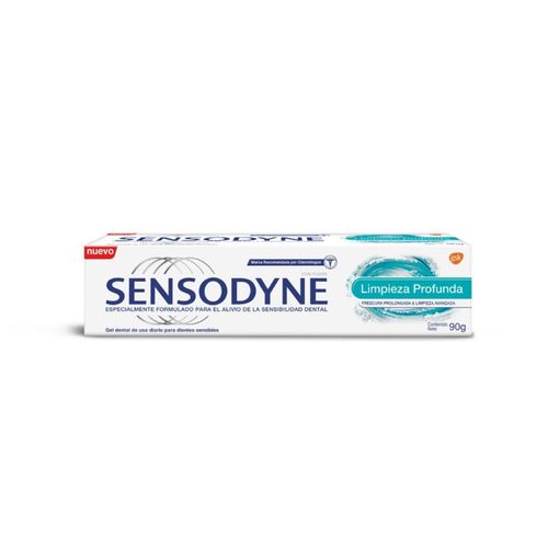 CREMA DENTAL SENSODYNE LIMPIEZA PROFUNDA 90 GRS