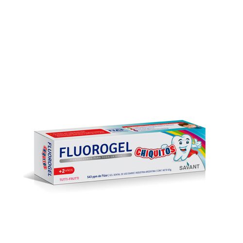 FLUOROGEL CHIQUITOS TUTTI FRUTI 60 GRS