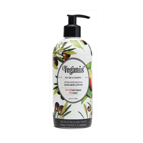 LECHE CORPORAL PALTA Y EXTRACTO ORGÁNICO DE OLIVA VEGANIS