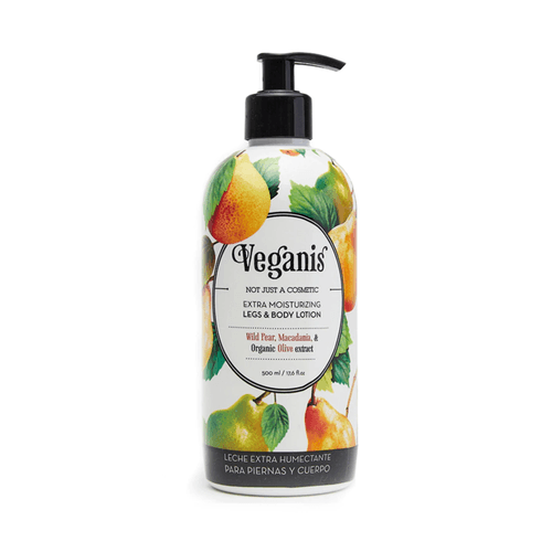 LECHE CORPORAL PERA SILVESTRE-MACADAMIA Y EXTRACTO ORGÁNICO DE OLIVA VEGANIS