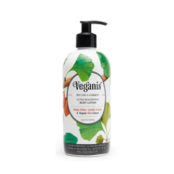 LECHE CORPORAL ULTRA REAFIRMANTE GINKGO BILOBA, CENTELLA ASIÁTICA Y EXTRACTO ORGÁNICO DE OLIVA VEGANIS