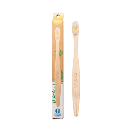 CEPILLO DENTAL DE BAMBÚ SUAVE MERAKI