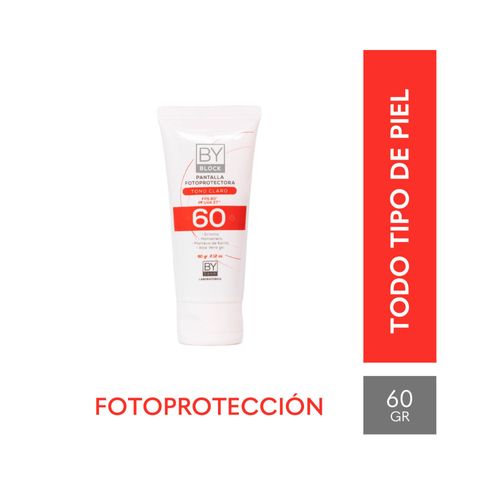 PROTECTOR SOLAR FPS 60 TONO CLARO BY DERM