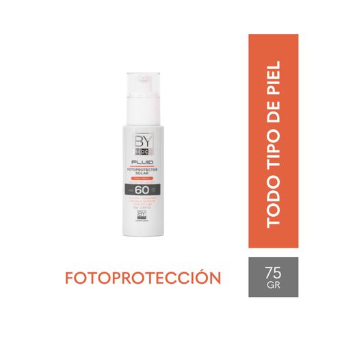PROTECTOR SOLAR FPS 60 FLUIDO TONO MEDIO BY DERM