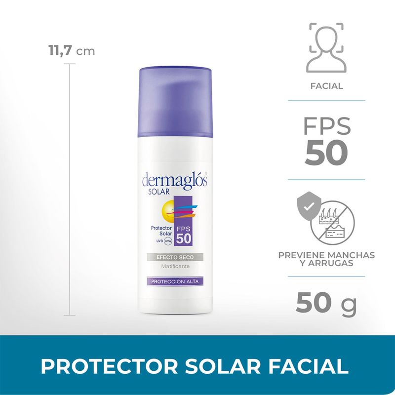 DERMAGLOS-SOLAR-F50-FACIAL-SIN-COLOR-EFECTO-SECO-50-ML