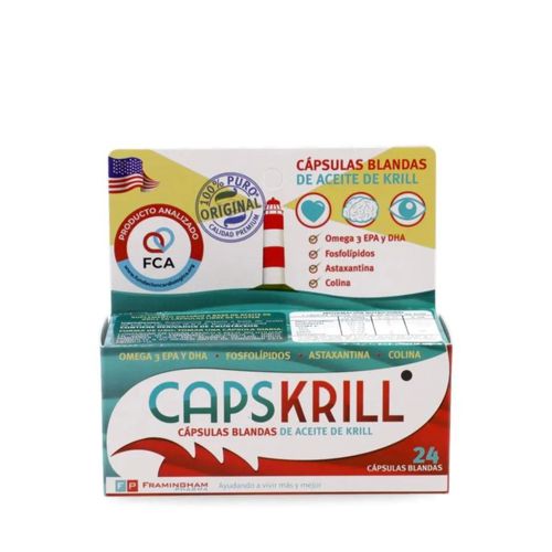 CAPSKRILL OMEGA 3 ACEITE DE KRILL CÁPSULAS