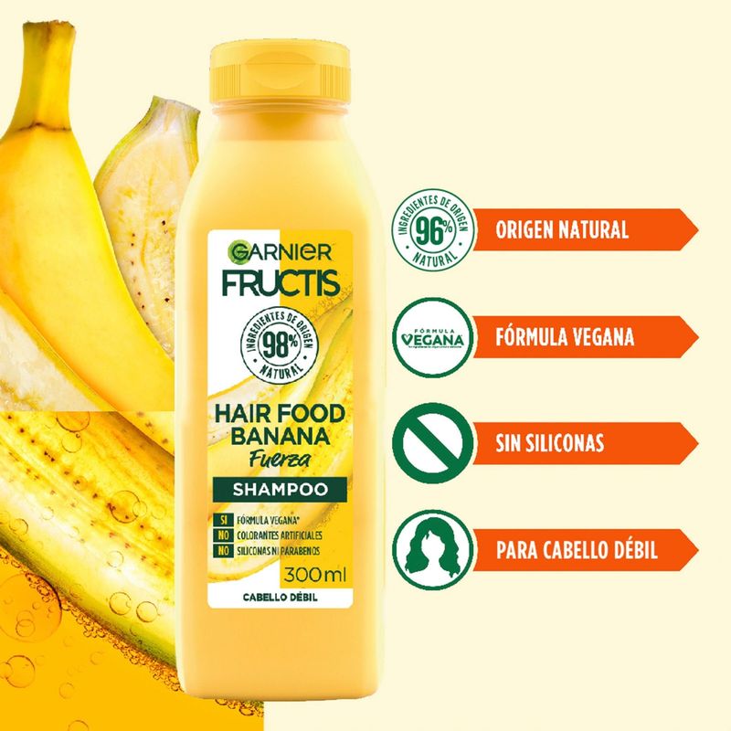 Shampoo Garnier Fructis Hair Food Banana Farmacia Del Pueblo