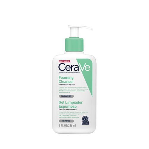 GEL FACIAL LIMPIADOR ESPUMOSO CERAVE