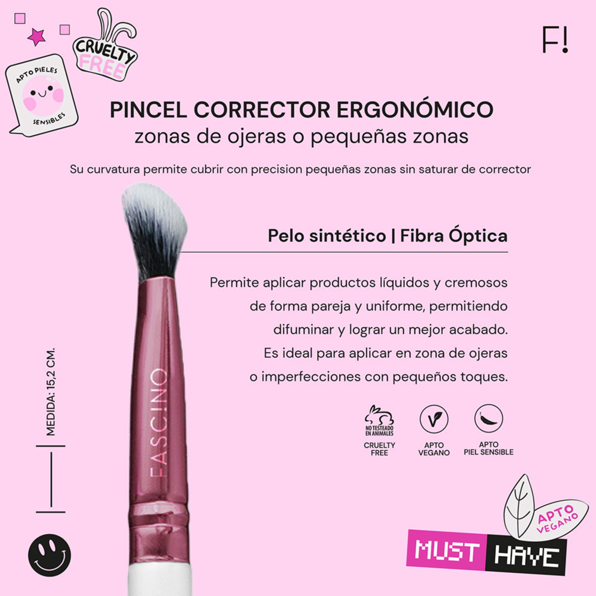 Brochas corrector ojeras clearance