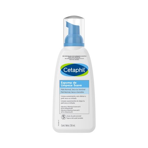 ESPUMA FACIAL DE LIMPIEZA SUAVE CETAPHIL